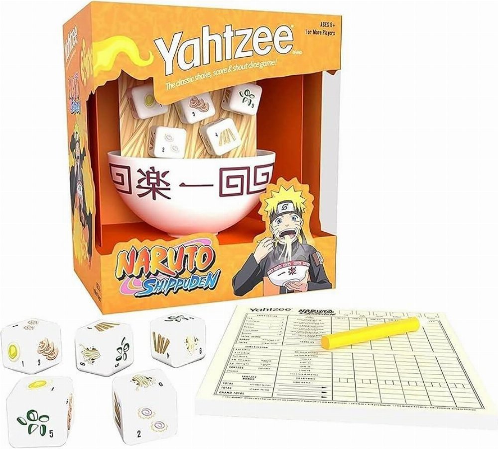 Επιτραπέζιο Παιχνίδι Yahtzee: Naruto Shippuden