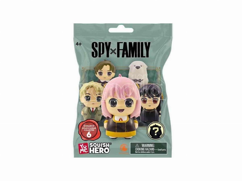 Spy x Family – Squish Hero 8cm Φιγούρα (Τυχαίο Περιεχόμενο)