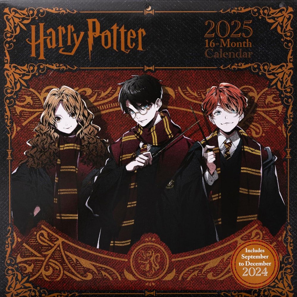 Harry Potter – 2025 Ημερολόγιο Τοίχου (30x30cm)