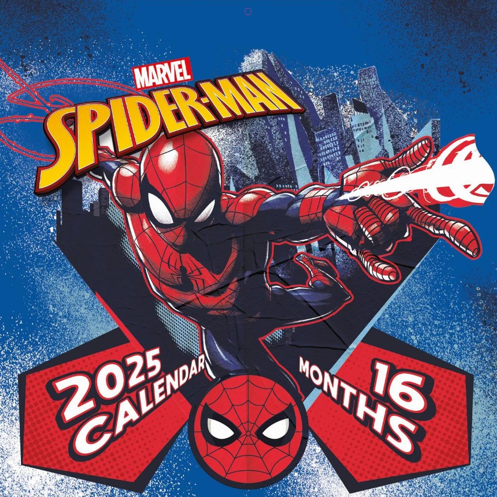Marvel – Spider-Man 2025 Ημερολόγιο Τοίχου (30x30cm)