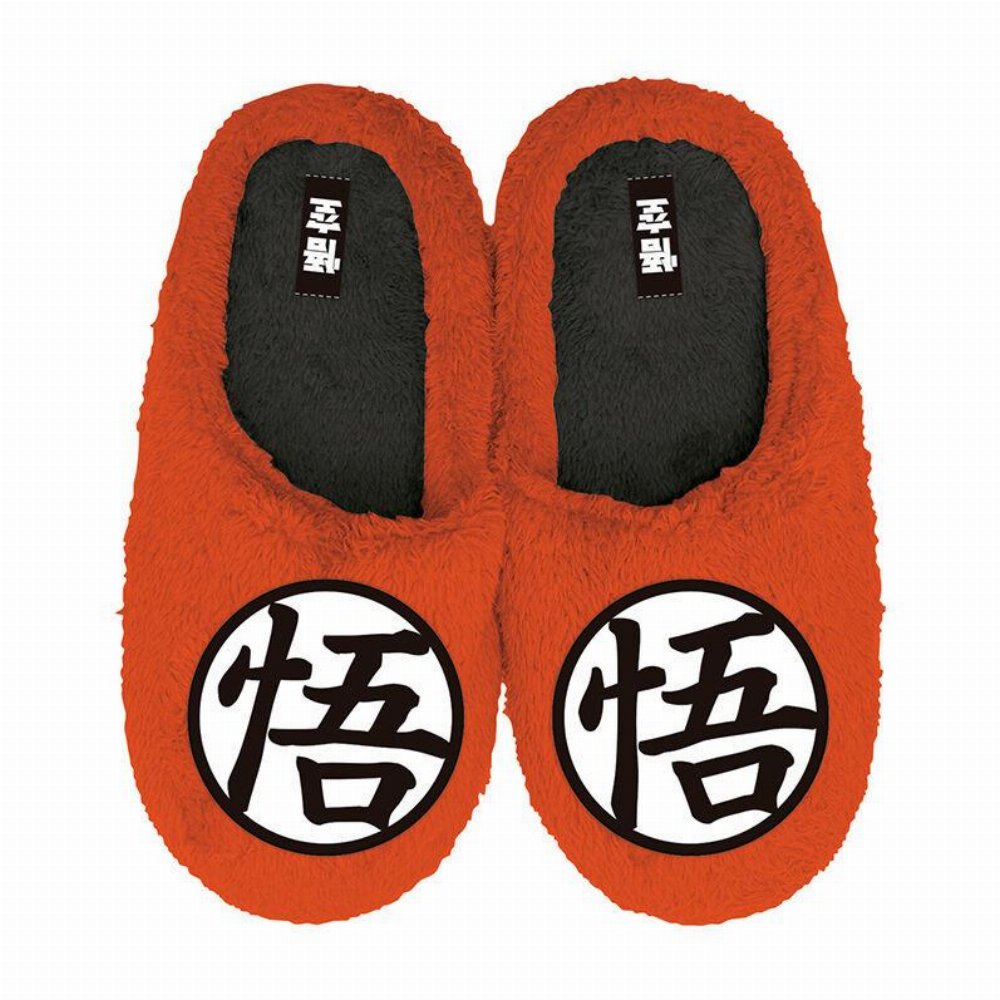 Dragon Ball – Kanji Go Embroidered Παντόφλες (Μέγεθος 41)