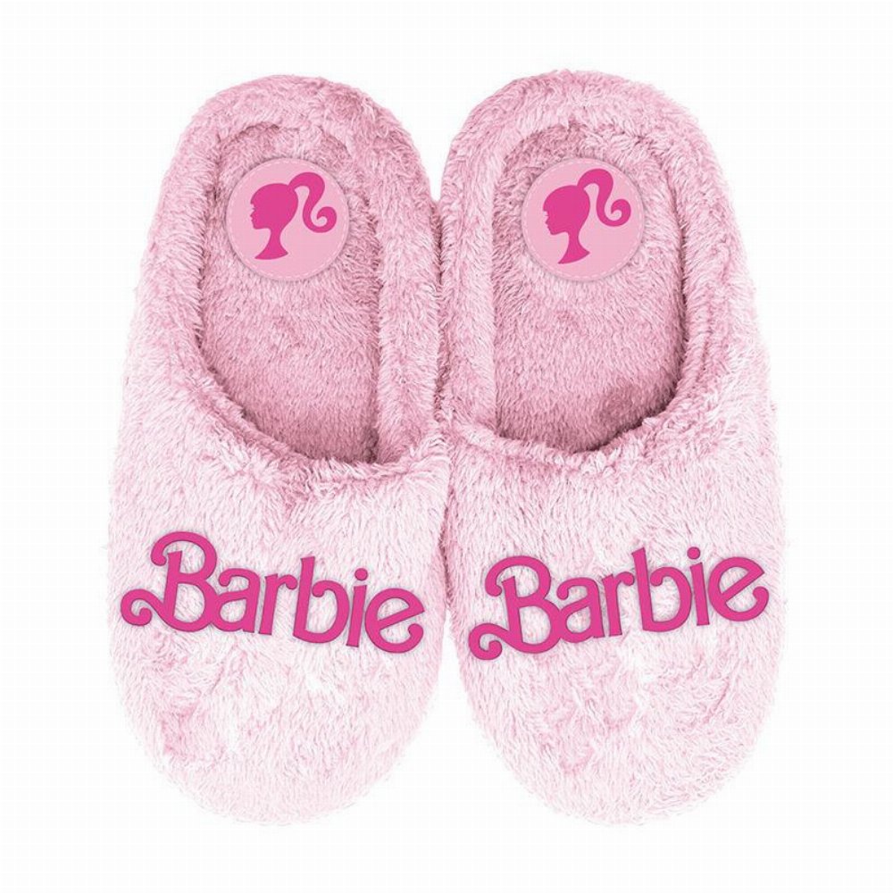 Barbie – Pink Embroidered Παντόφλες (Μέγεθος 39)