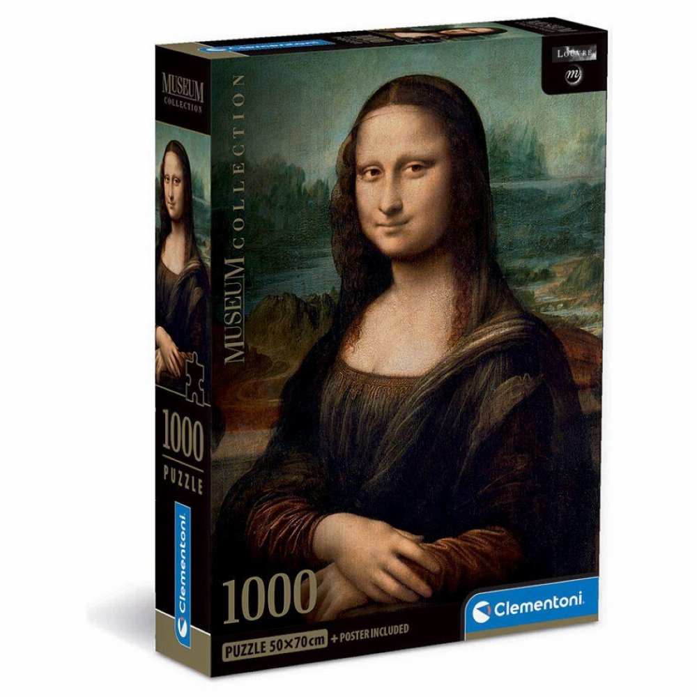 Παζλ 1000 κομμάτια – Museum Collection: Leonardo Da Vinci – Mona Lisa