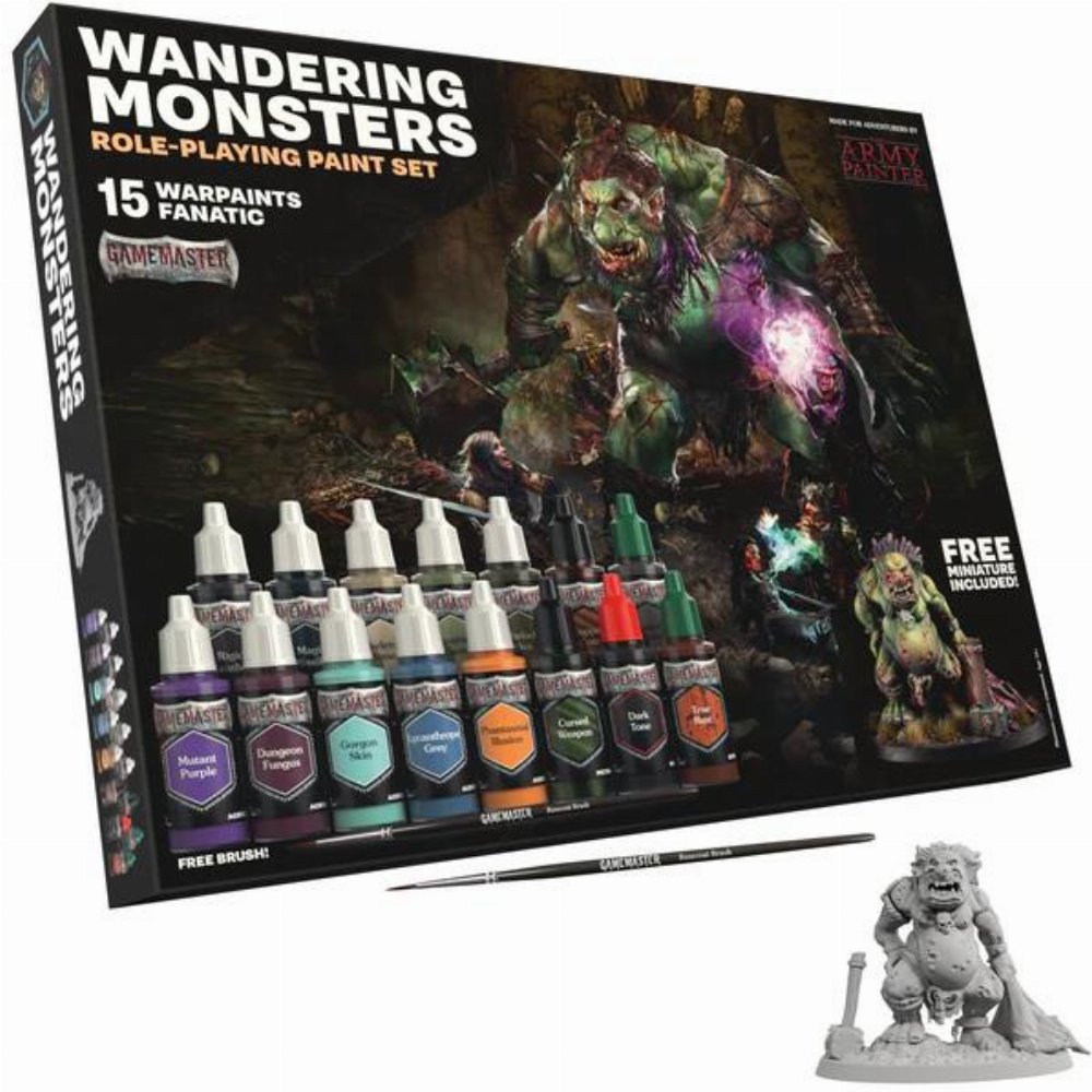 The Army Painter – GameMaster: Wandering Starter Role-playing Paint Set (15 Colours)