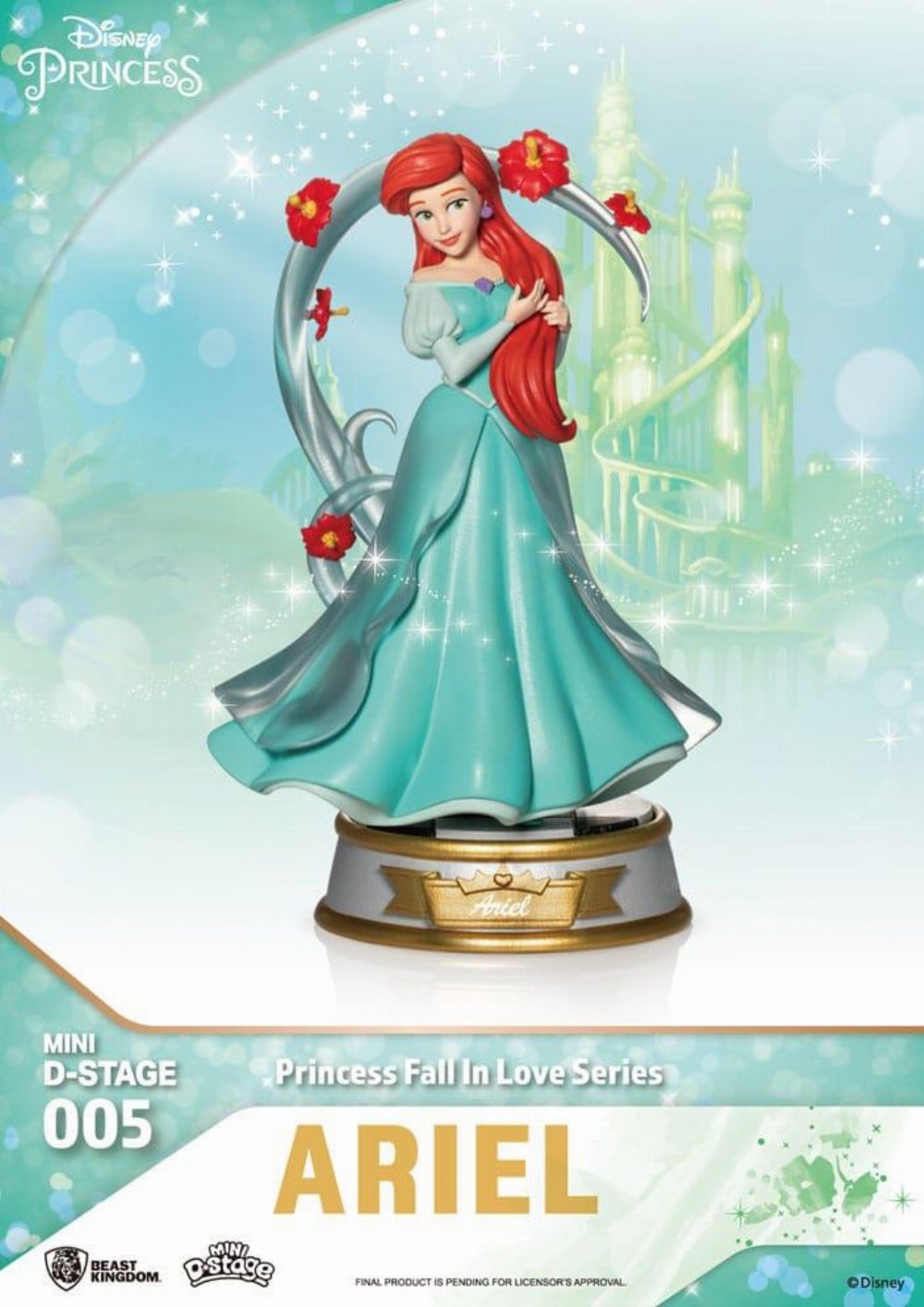 Disney: Princess Fall in Love Series – Ariel Mini Diorama Φιγούρα Αγαλματίδιο (12cm)