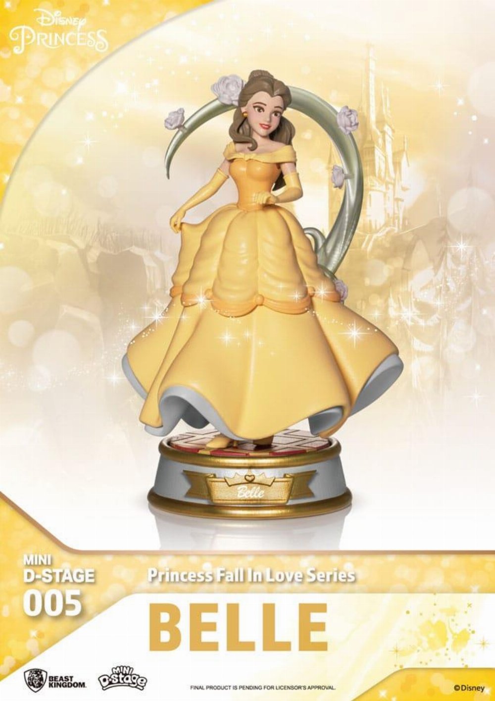Disney: Princess Fall in Love Series – Belle Mini Diorama Φιγούρα Αγαλματίδιο (12cm)
