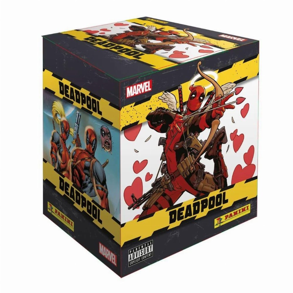 Panini – Marvel: Deadpool Display (36 Φακελάκια σύνολο 144 Αυτοκόλλητα + 36 Κάρτες)