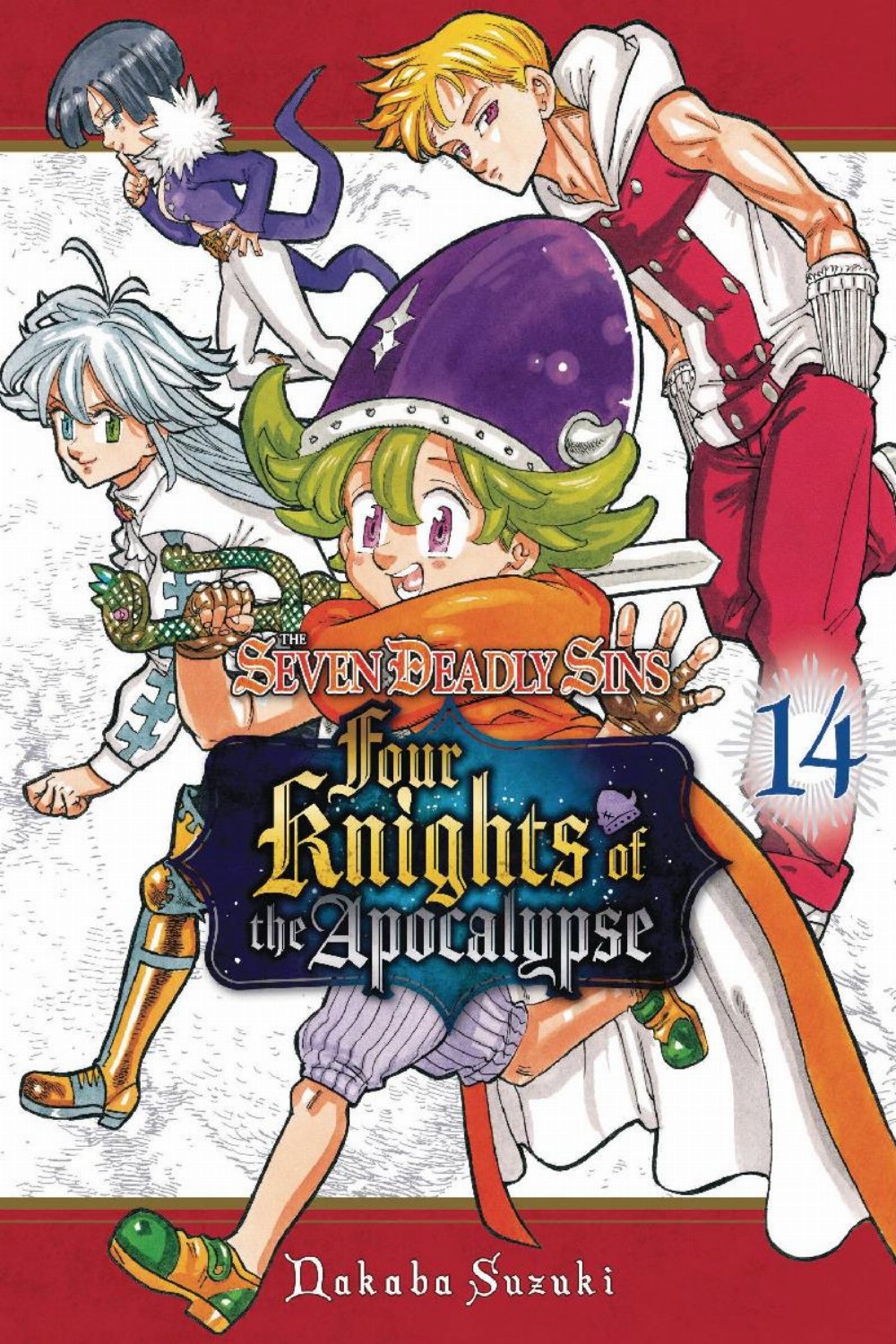 Τόμος Manga Seven Deadly Sins: Four Knights Of The Apocalypse Vol. 14