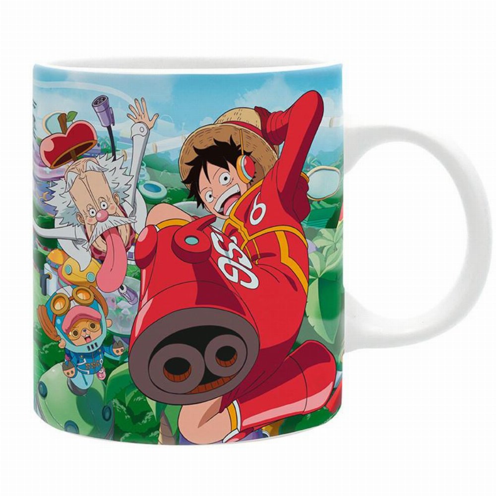 One Piece – Luffy & Vegapunk Κεραμική Κούπα (320ml)