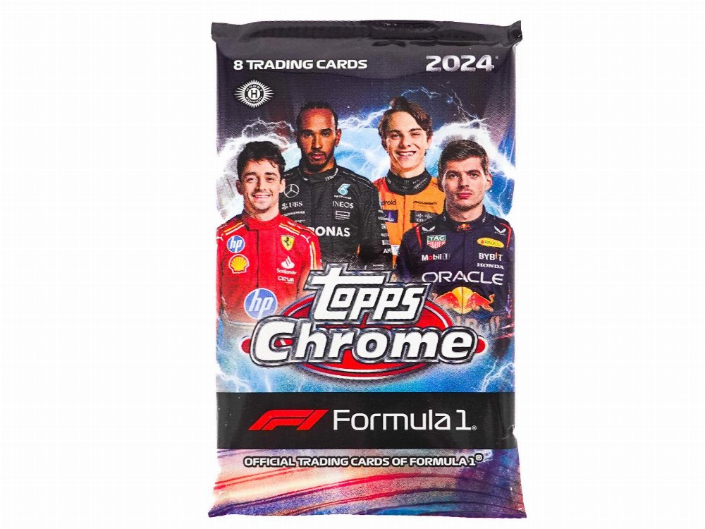 Topps – 2024 Chrome Formula 1 (F1) Racing Hobby Φακελάκι