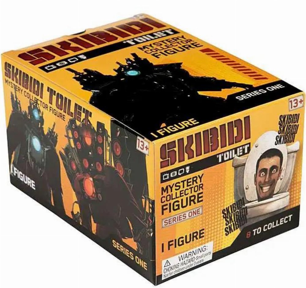 Skibidi Toilet – Mystery Φιγούρα (Τυχαίο Περιεχόμενο)