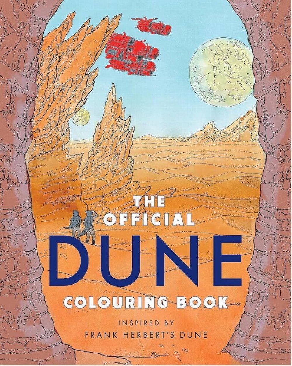 Βιβλίο Ζωγραφικής The Official Dune Colouring Book