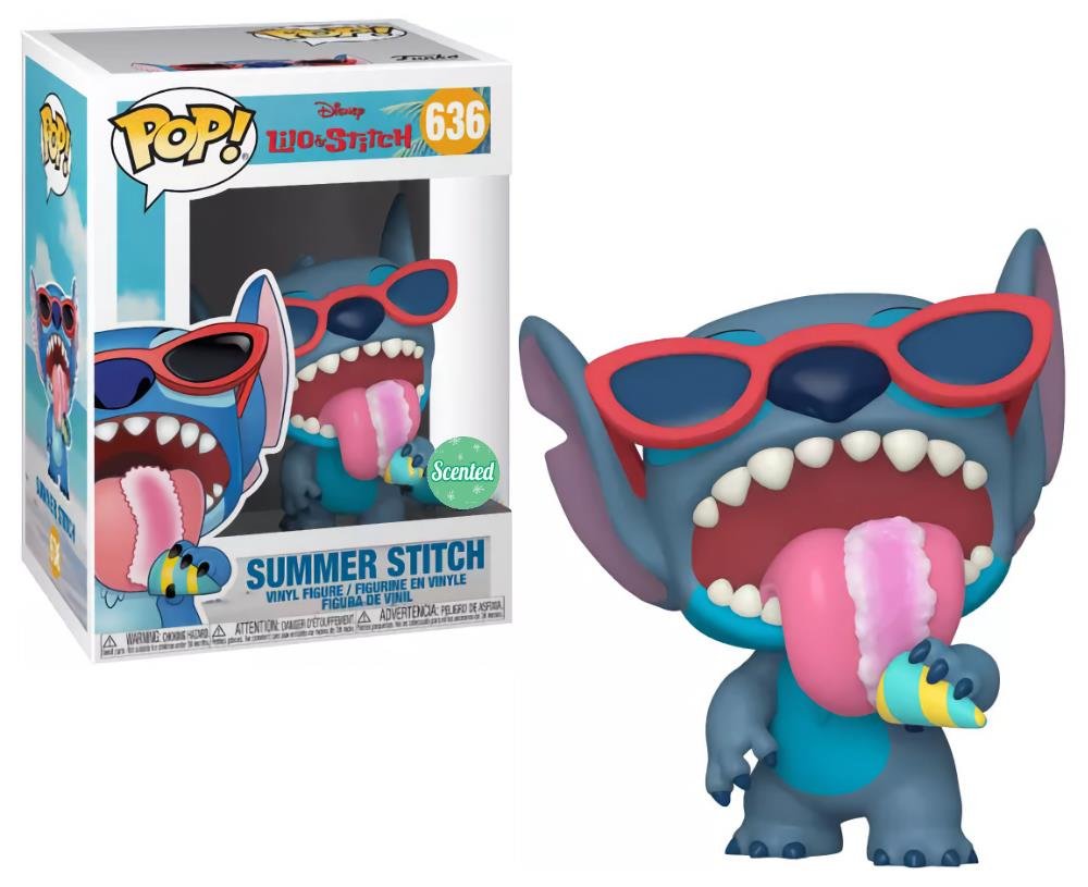 Φιγούρα Funko POP! Disney: Lilo & Stitch – Summer Stitch (Scented) #636 (Exclusive)