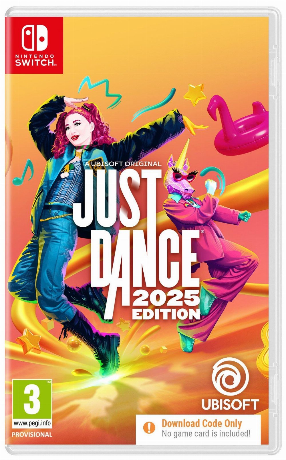 Nintendo Switch Game – Just Dance 2025 (Code in a Box)