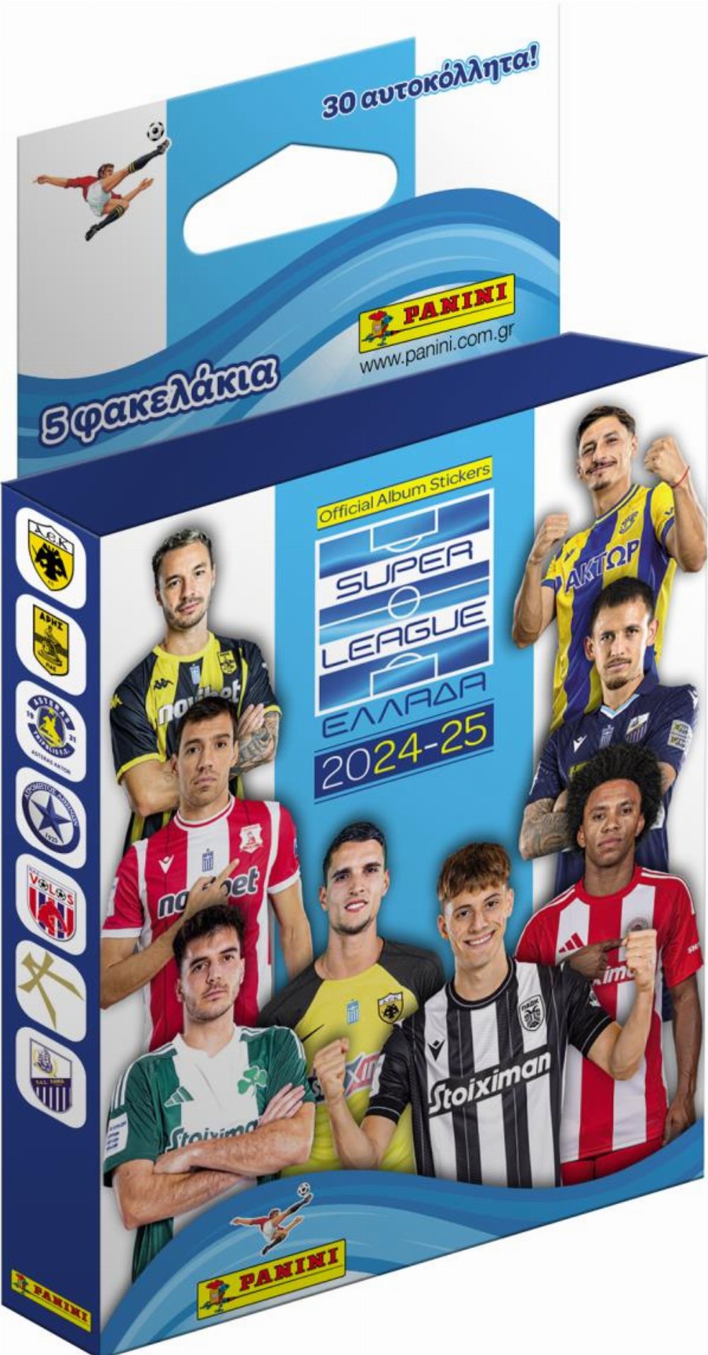 Panini – 2025 Superleague Αυτοκόλλητα Blister