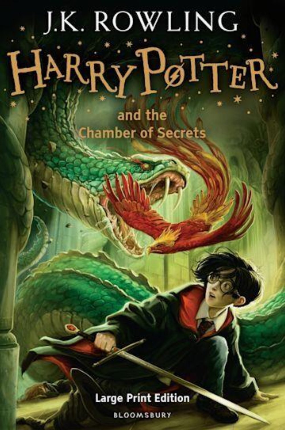 Βιβλίο Harry Potter and the Chamber of Secrets (Large Print Edition HC)