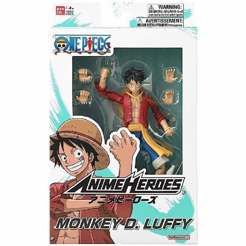 One Piece: Anime Heroes – Monkey D. Luffy (Renewal) Φιγούρα Δράσης (17cm)