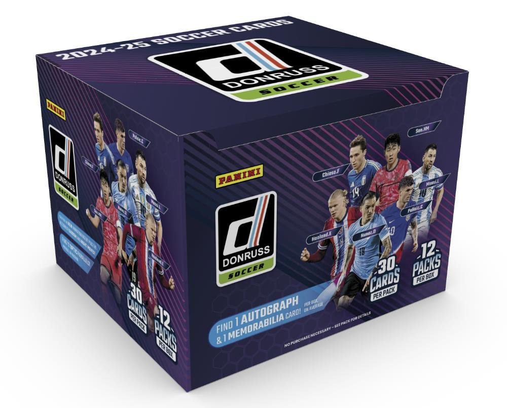 Panini – 2024-25 Donruss Soccer Hobby Box (12 Φακελάκια)