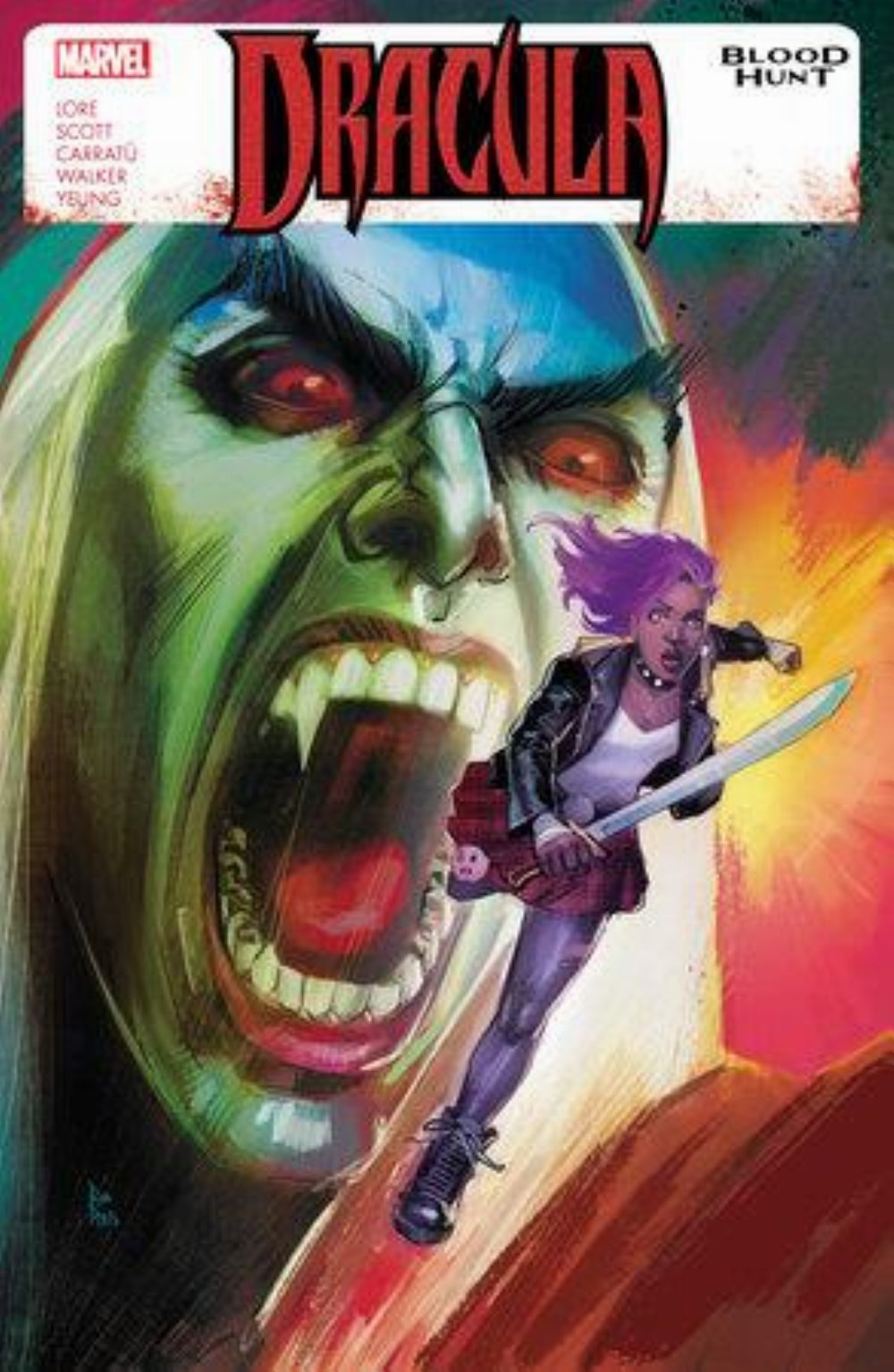 Εικονογραφημένος Τόμος Dracula: Blood Hunt