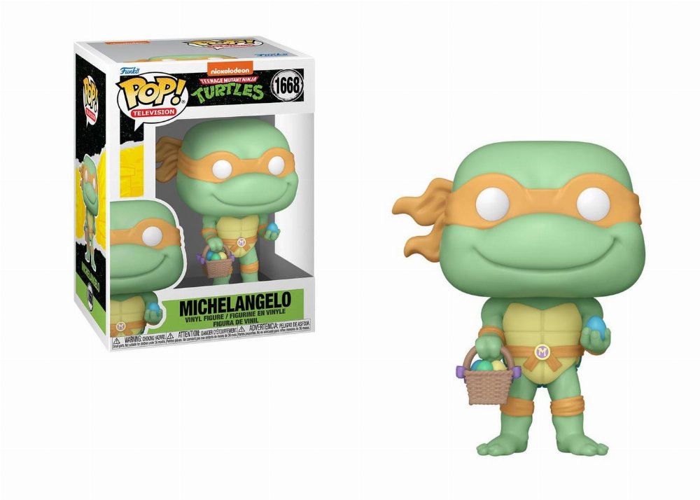 Φιγούρα Funko POP! Teenage Mutant Ninja Turtles – Michelangelo (Easter 2025) #1668