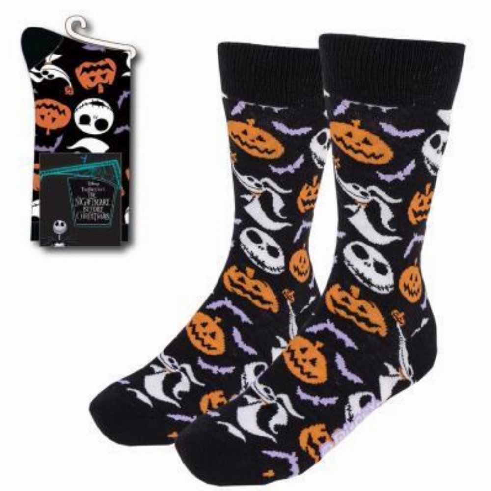 Disney: Nightmare Before Christmas – Jack & Pumpkin Κάλτσες (Μέγεθος 38-45)