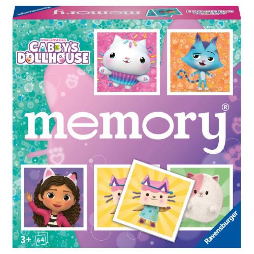 Επιτραπέζιο Παιχνίδι Memory – Gabby’s Dollhouse