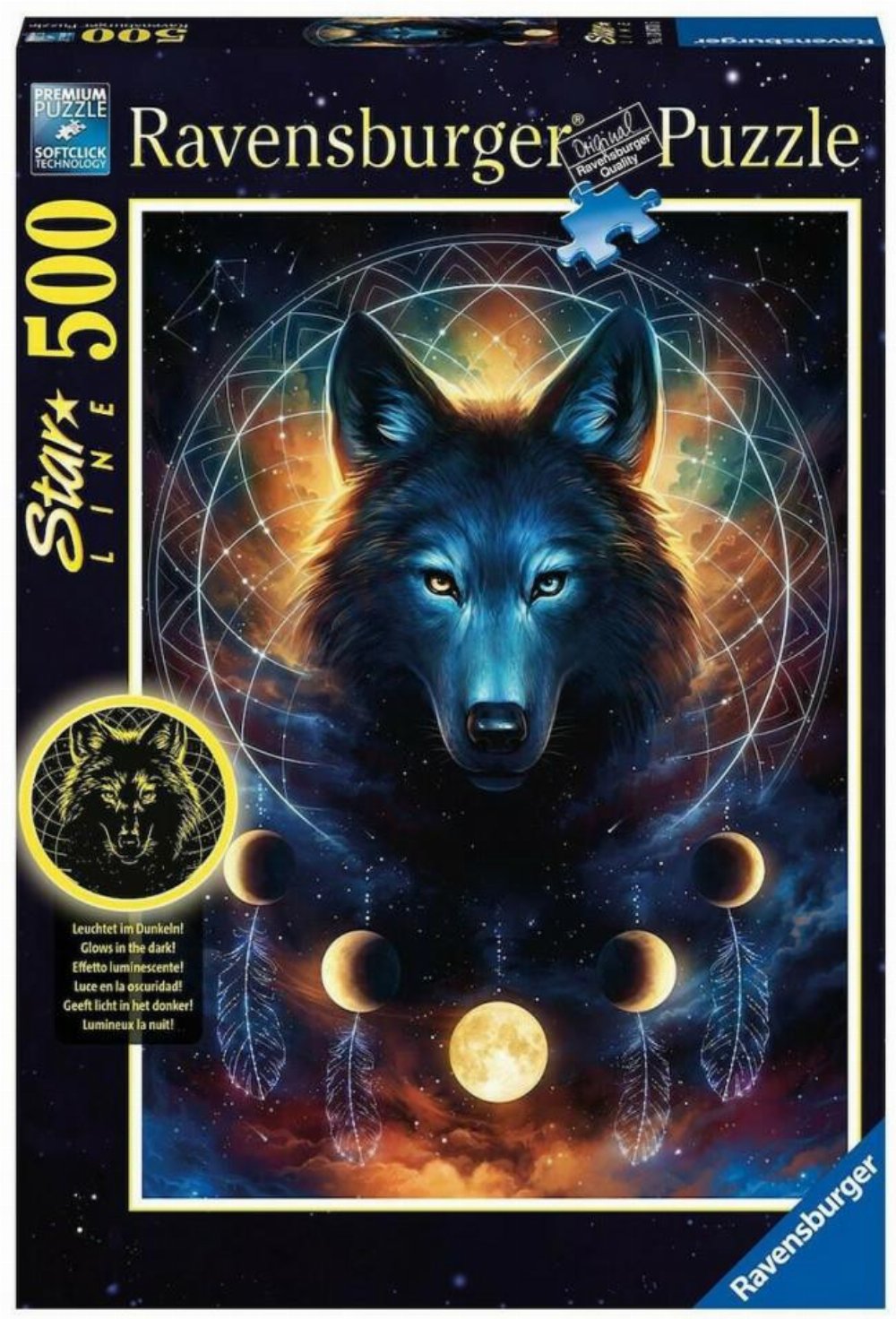 Παζλ 500 κομμάτια – Wolf Starline