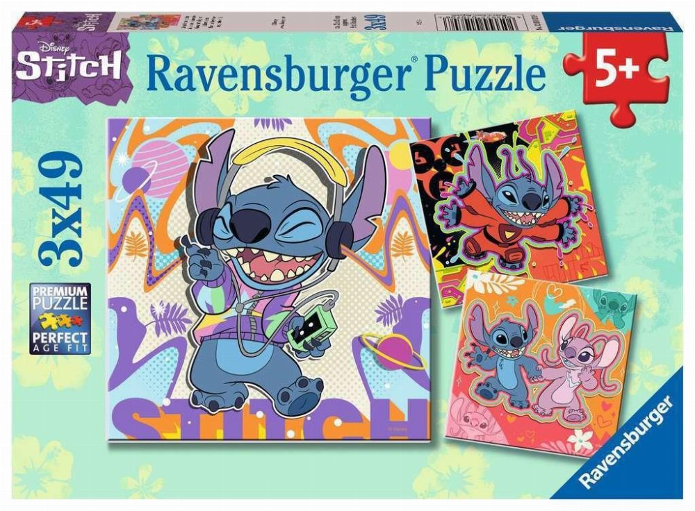 Παζλ 3 in 1 – Disney: Lilo & Stitch