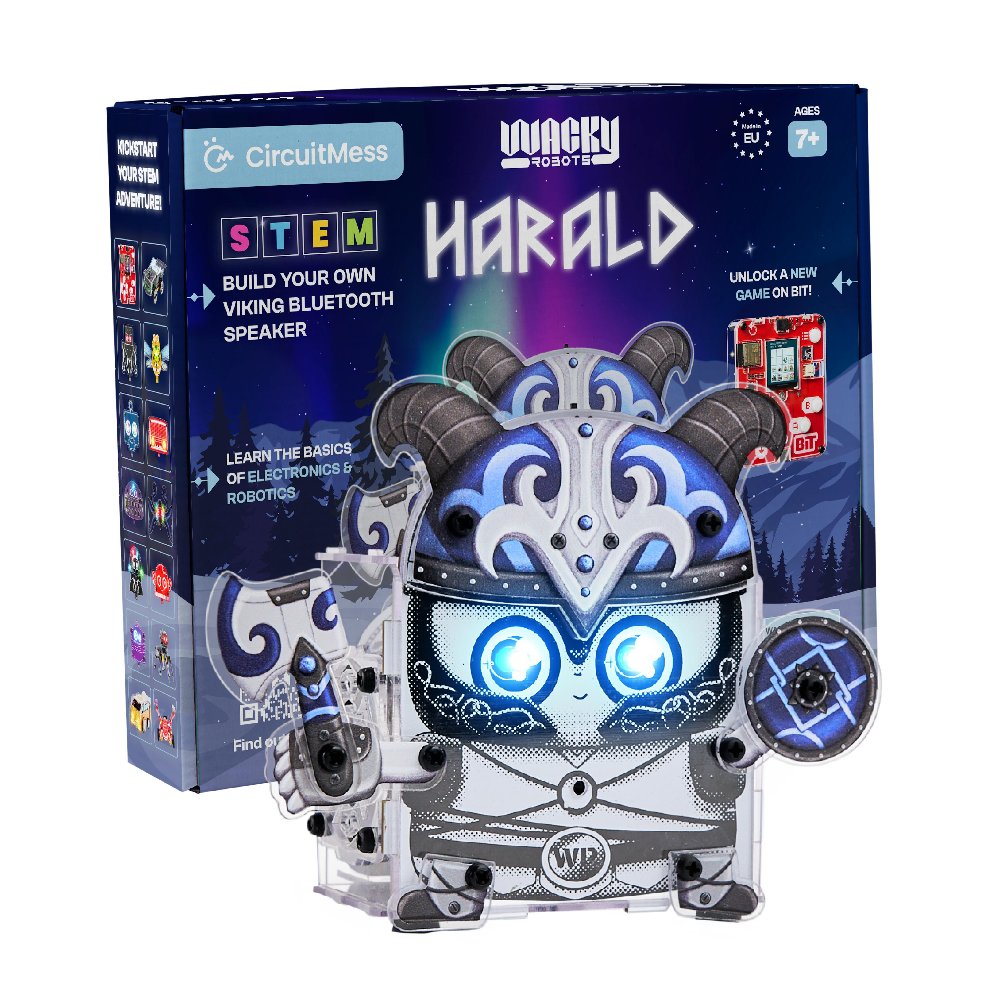 CircuitMess DIY STEM Kit – Adventure Harald (Κάνε το δικό σου Mini-Robot) για ηλικίες 9+