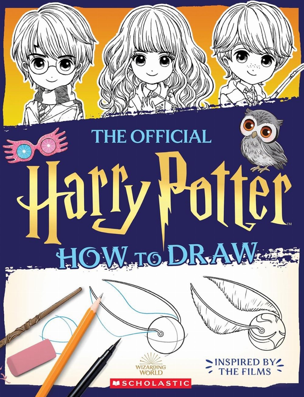 Βιβλίο Ζωγραφικής Harry Potter: Official Harry Potter How to Draw (PB)