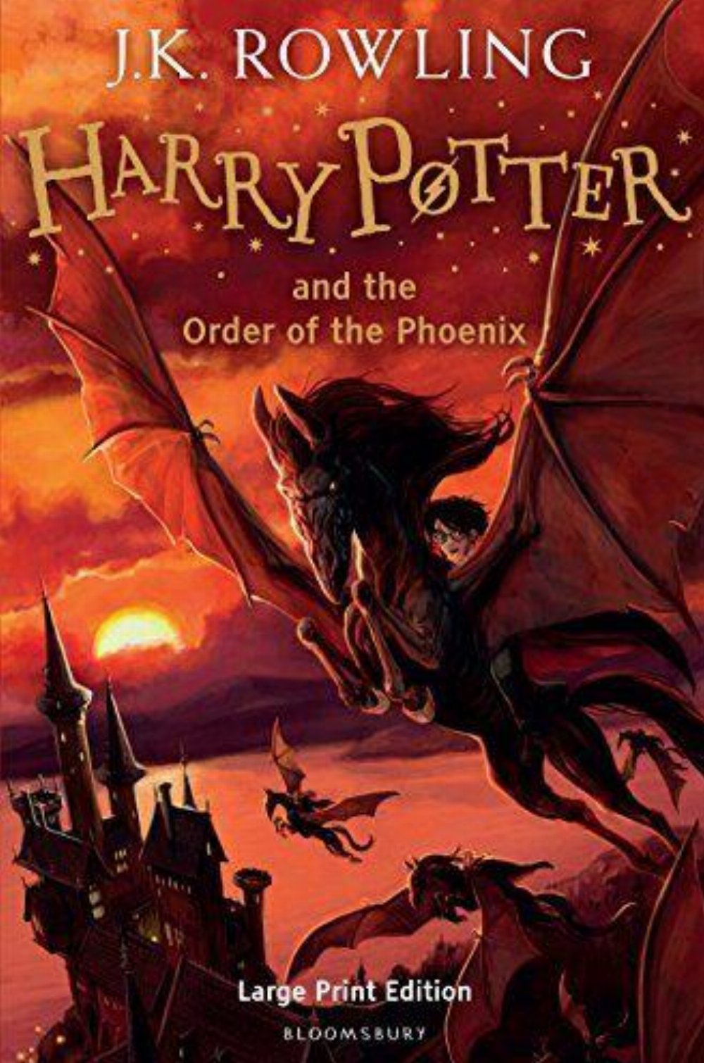 Βιβλίο Harry Potter and the Order of the Phoenix (Large Print Edition HC)