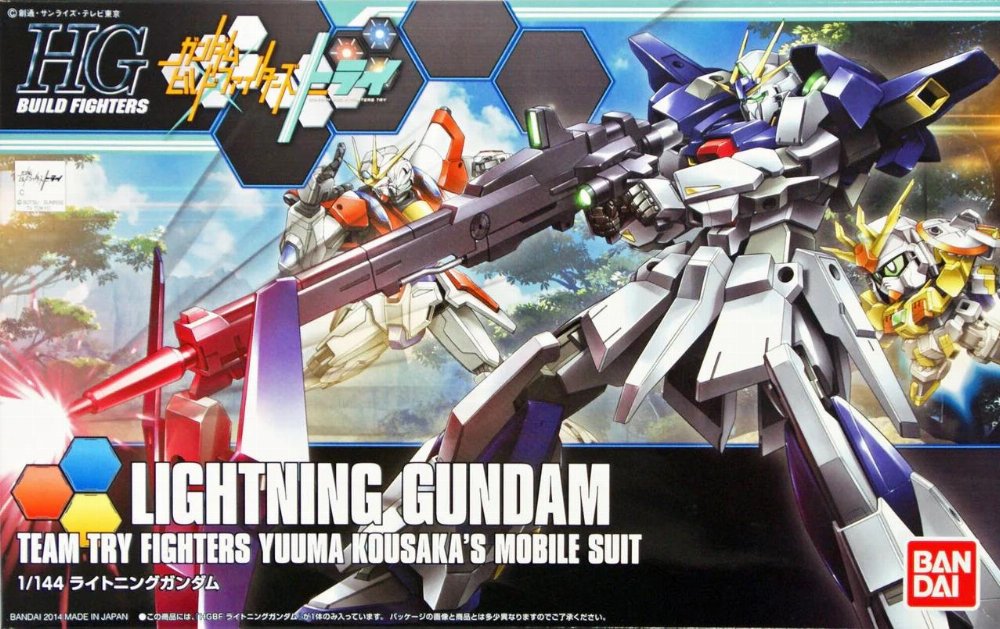 Mobile Suit Gundam – High Grade Gunpla: Lightning Gundam 1/144 Σετ Μοντελισμού