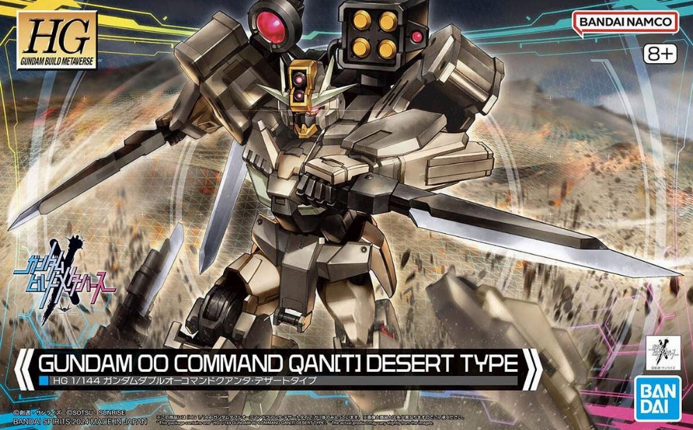 Mobile Suit Gundam – High Grade Gunpla: Gundam OO Command Quan[T] Desert Type 1/144 Σετ Μοντελισμού