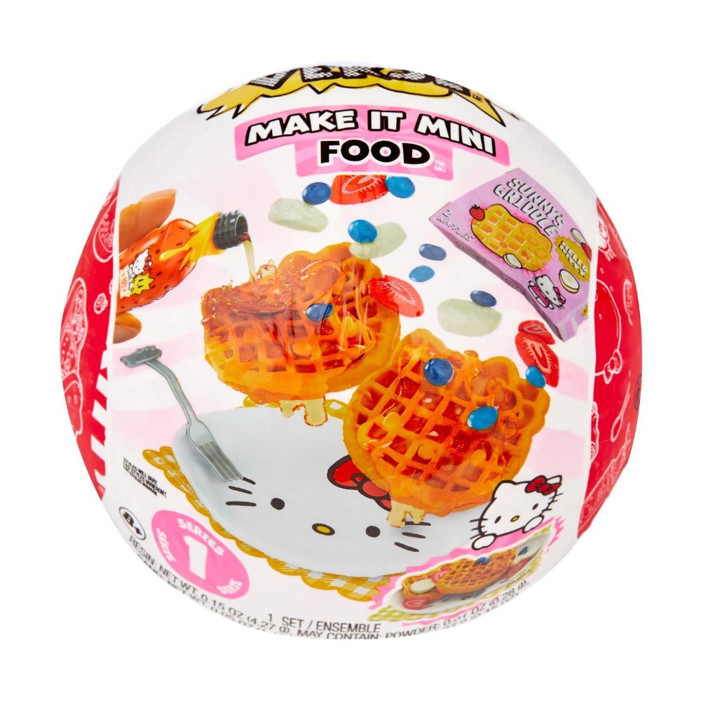 MGA Miniverse Food – Make it Mini Hello Kitty: Food Φιγούρα (Τυχαίο Περιεχόμενο)