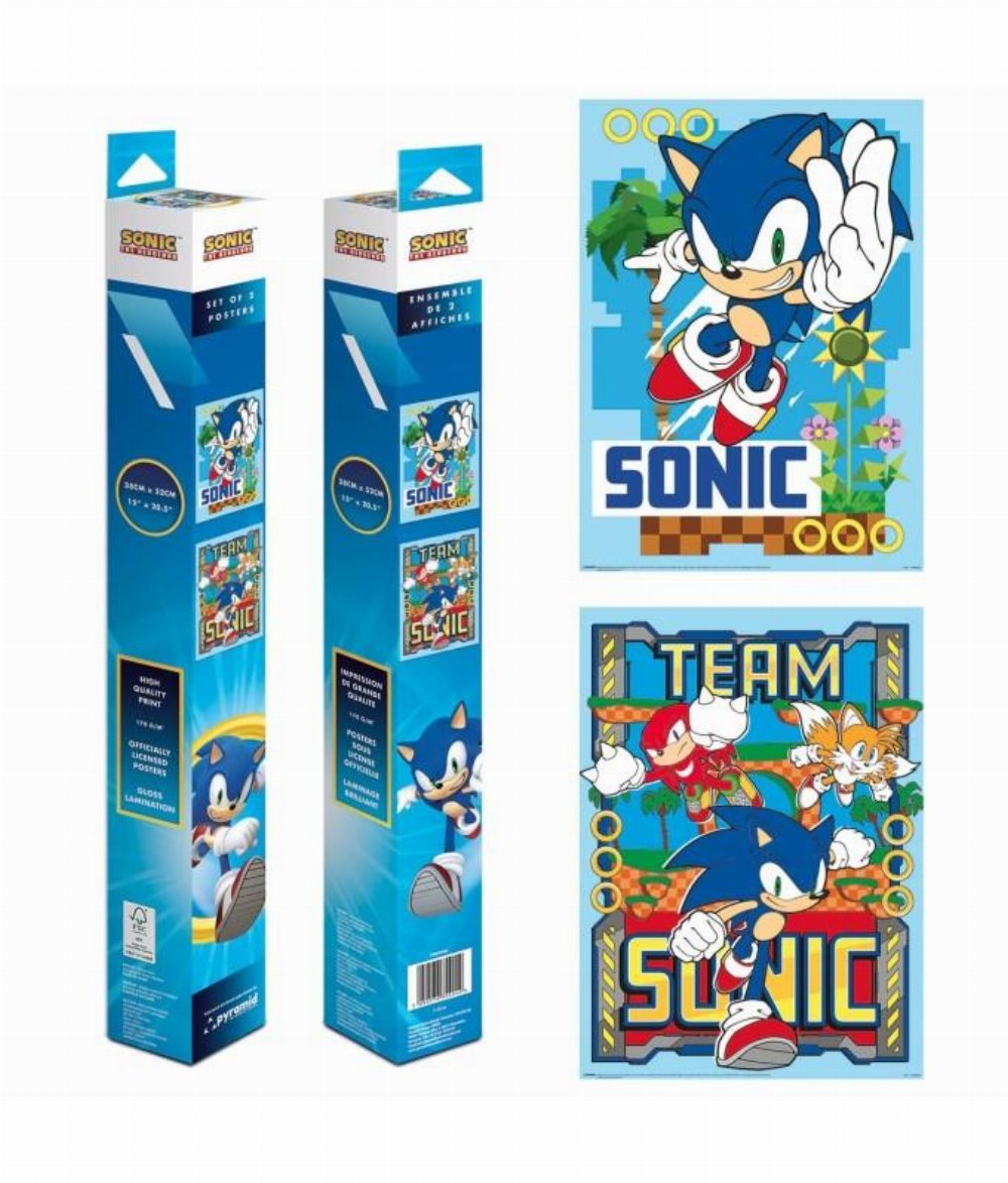 Sonic the Hedgehog – 2-Pack Αυθεντικές Αφίσες (52x38cm)