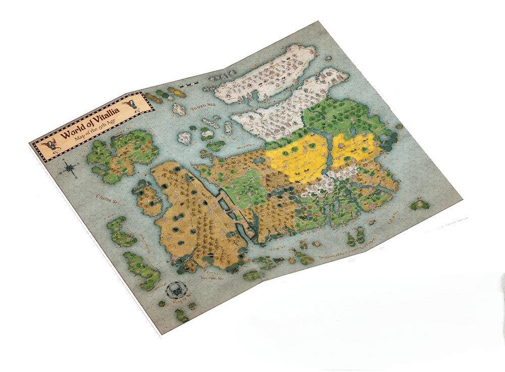 Meteor Tales – Hex Map: World of Vitallia