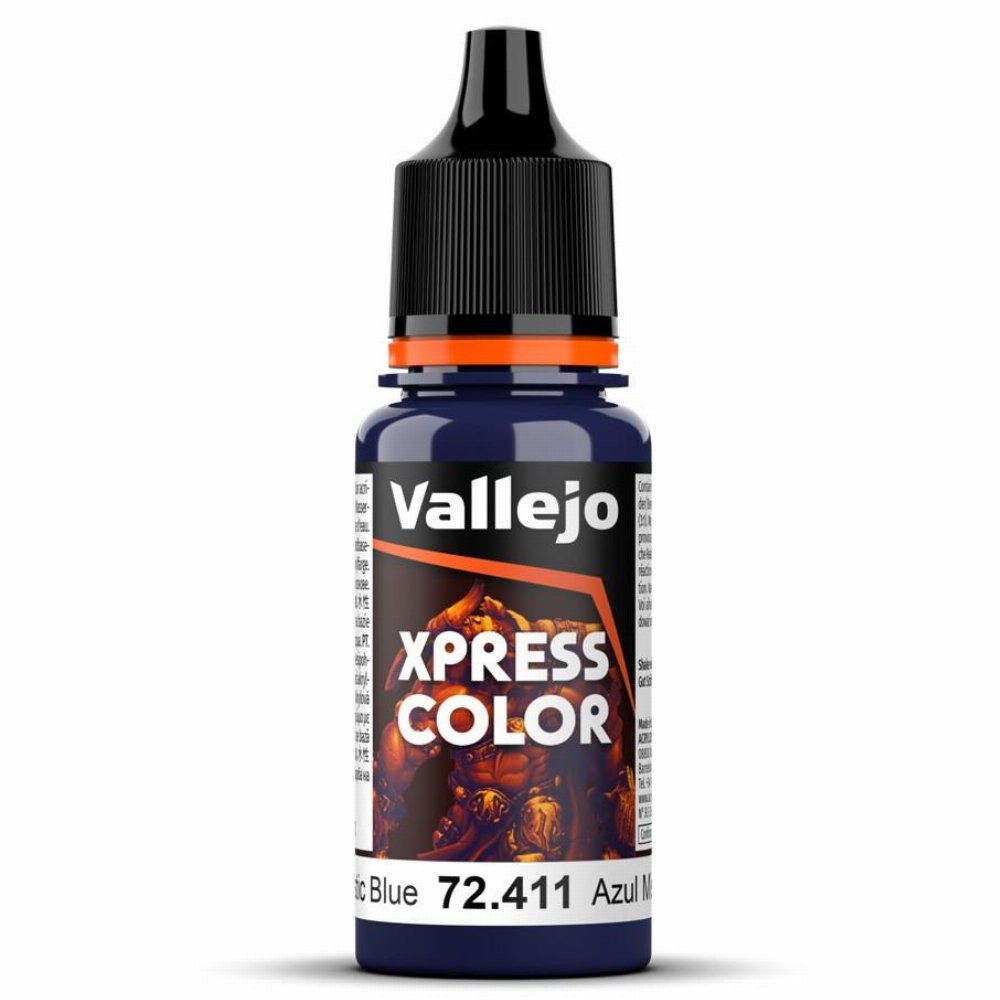 Vallejo Xpress Color – Mystic Blue Χρώμα Μοντελισμού (18ml)
