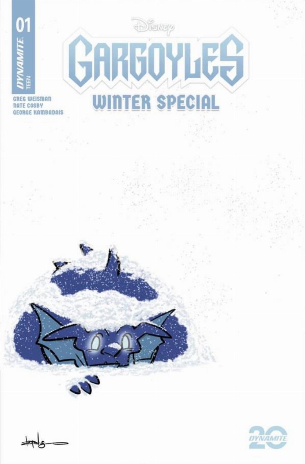Τεύχος Κόμικ Gargoyles Winter Special #1 Cover D By Eliopoulos