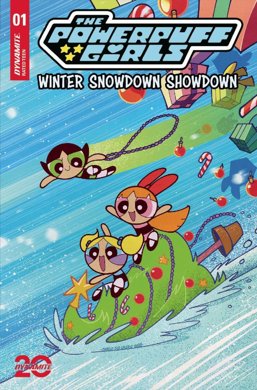 Τεύχος Κόμικ Powerpuff Girls Winter Snowdown Showdown #1