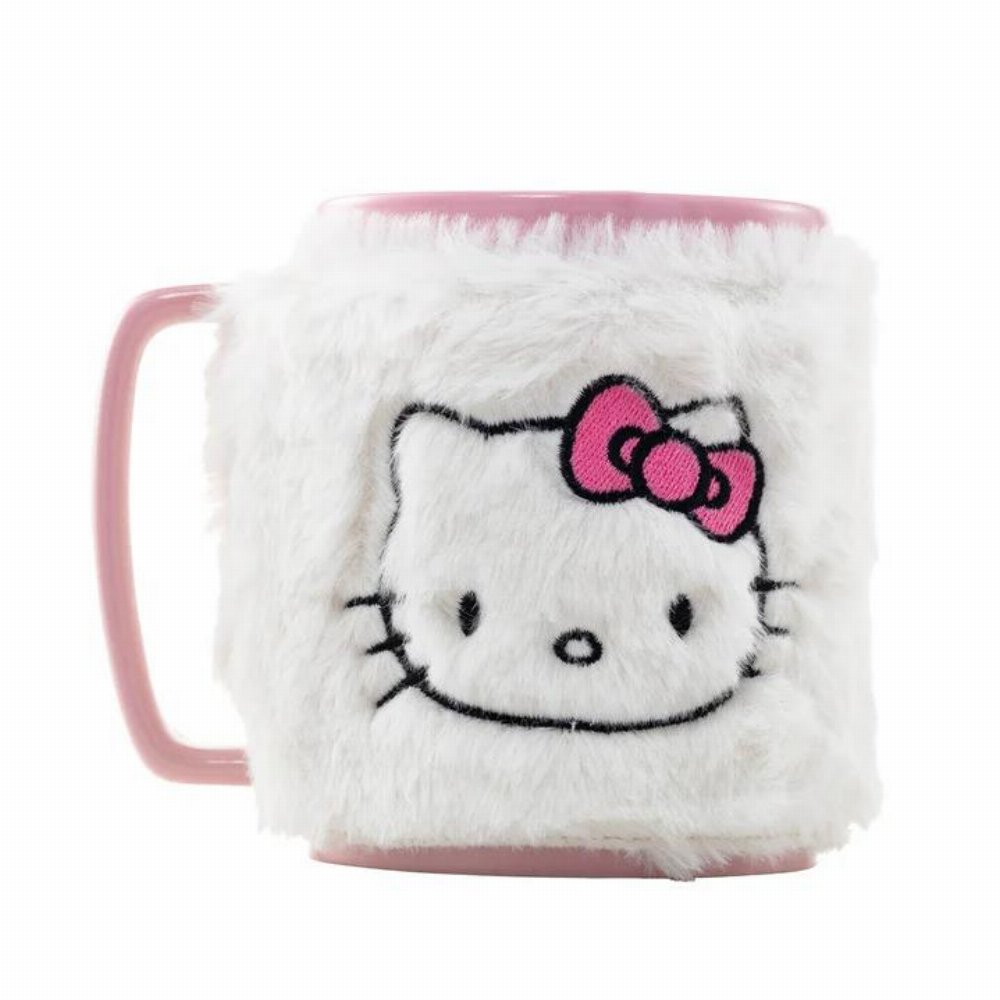 Sanrio – Hello Kitty Χνουδωτή Κεραμική Κούπα (440ml)