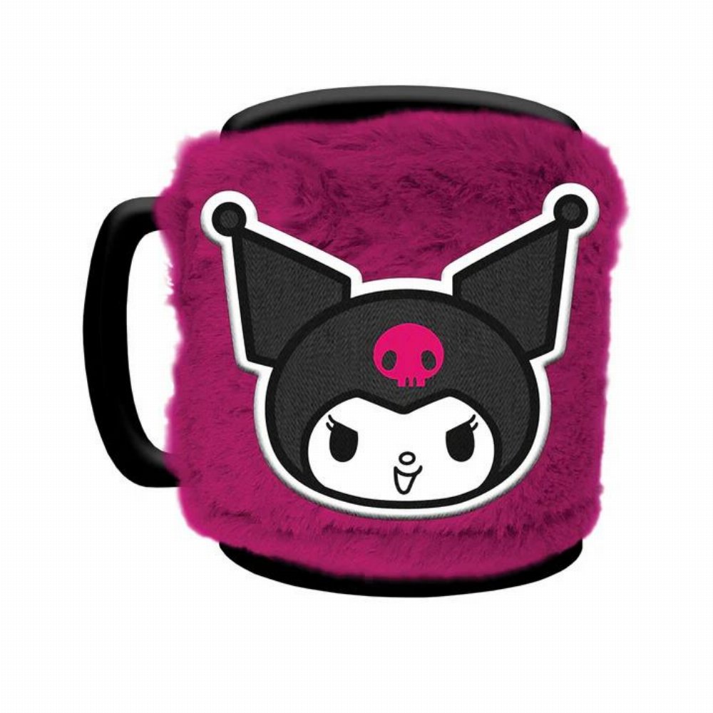 Sanrio – Kuromi Χνουδωτή Κεραμική Κούπα (440ml)
