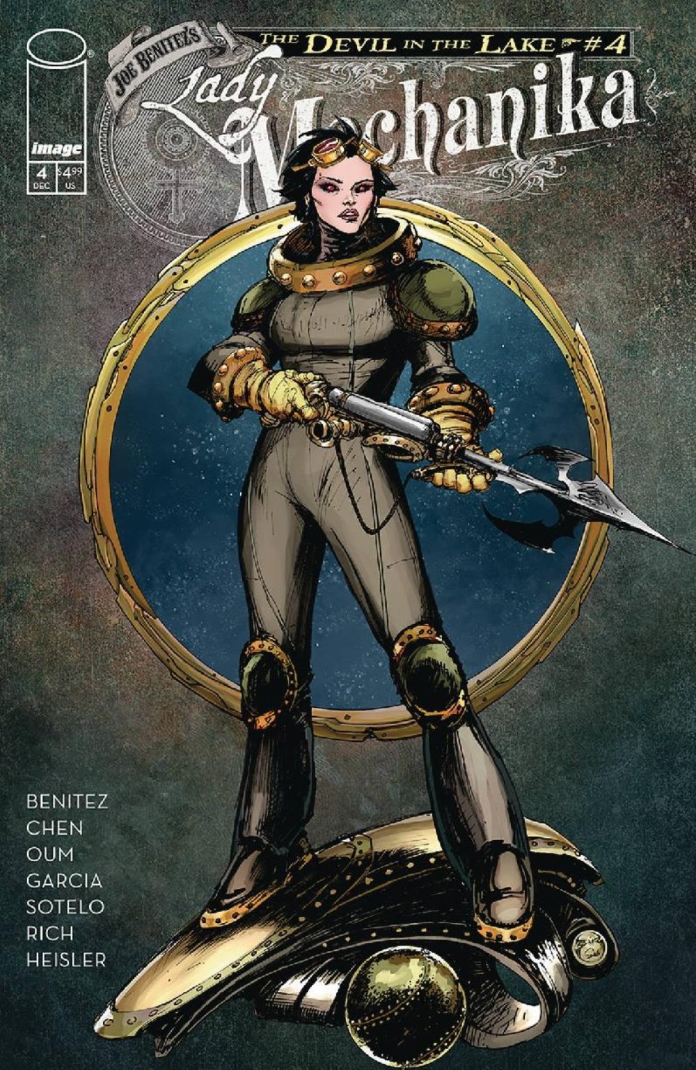 Τεύχος Κόμικ Lady Mechanika: The Devil in the Lake #4 (Of 4)