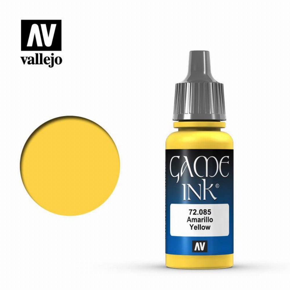 Vallejo Ink – Yellow Χρώμα Μοντελισμού (18ml)
