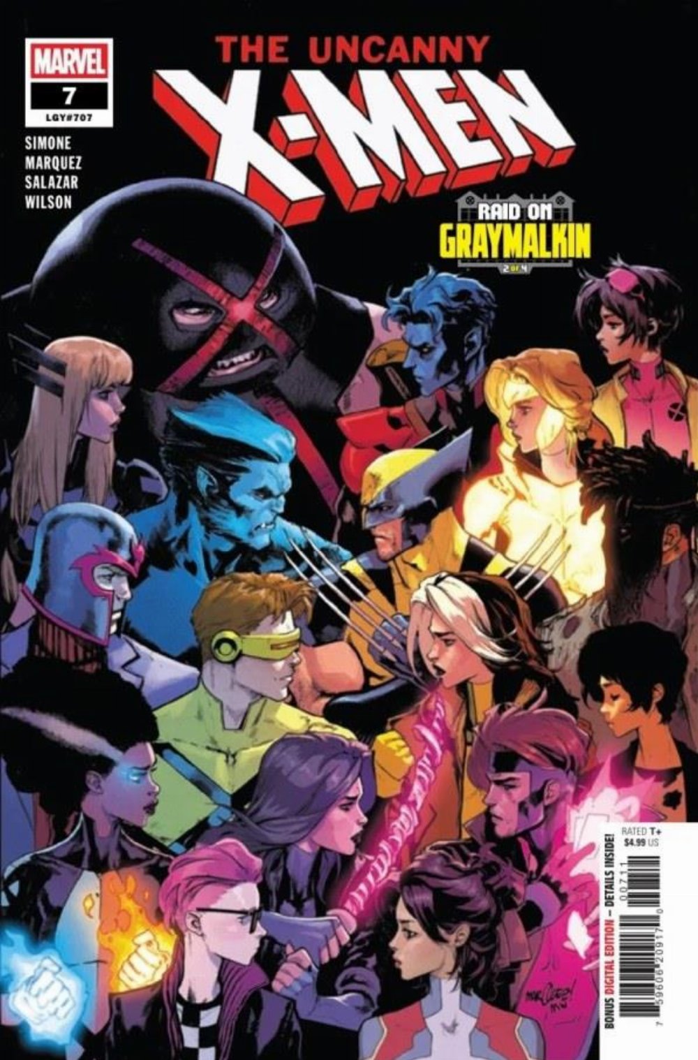 Τεύχος Κόμικ Uncanny X-Men #7