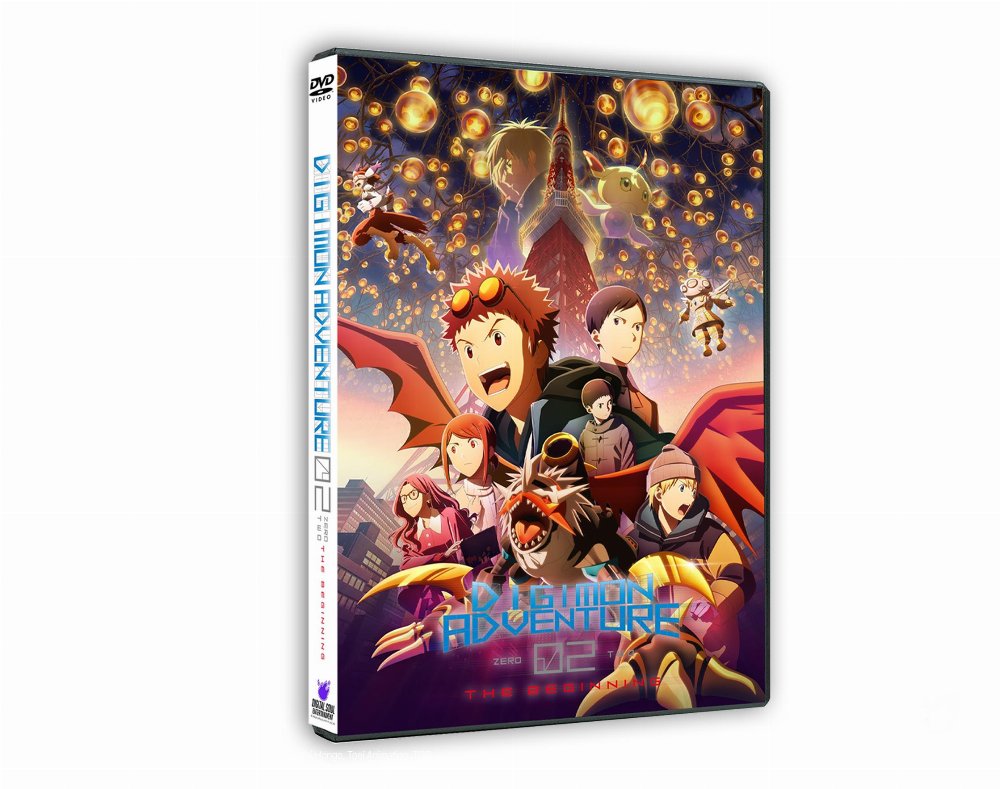 DVD Digimon Adventure 02: The Beginning