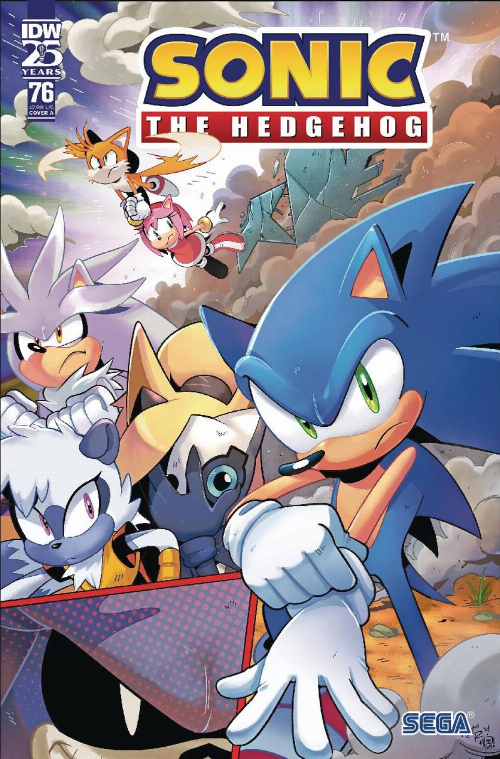 Τεύχος Κόμικ Sonic The Hedgehog #76