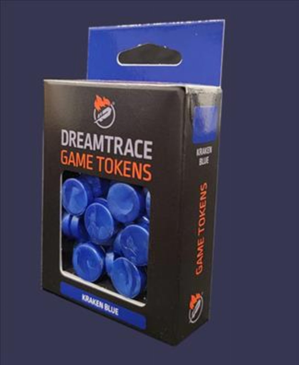 DreamTrace Gaming Tokens – Kraken Blue
