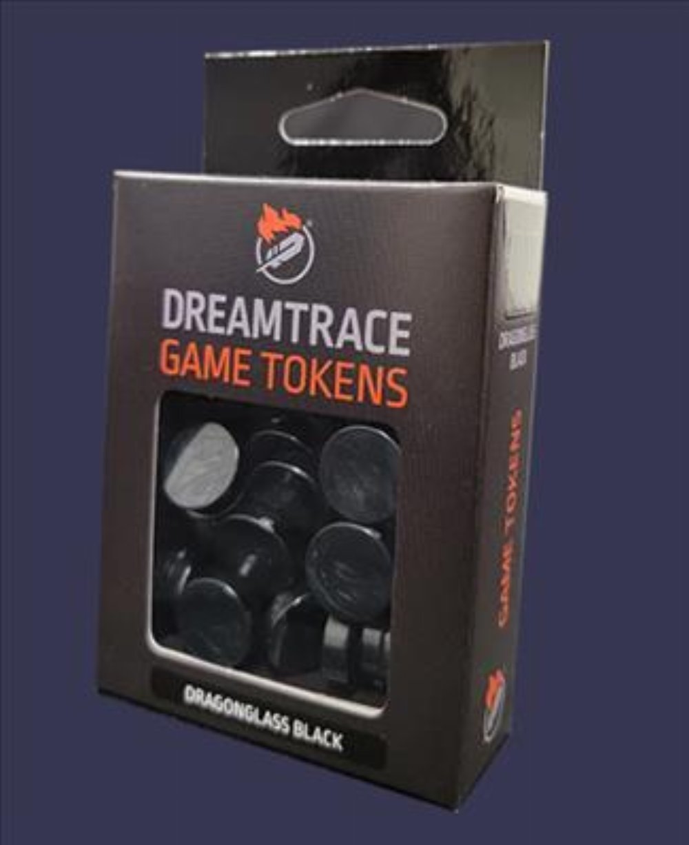 DreamTrace Gaming Tokens – Dragonglass Black