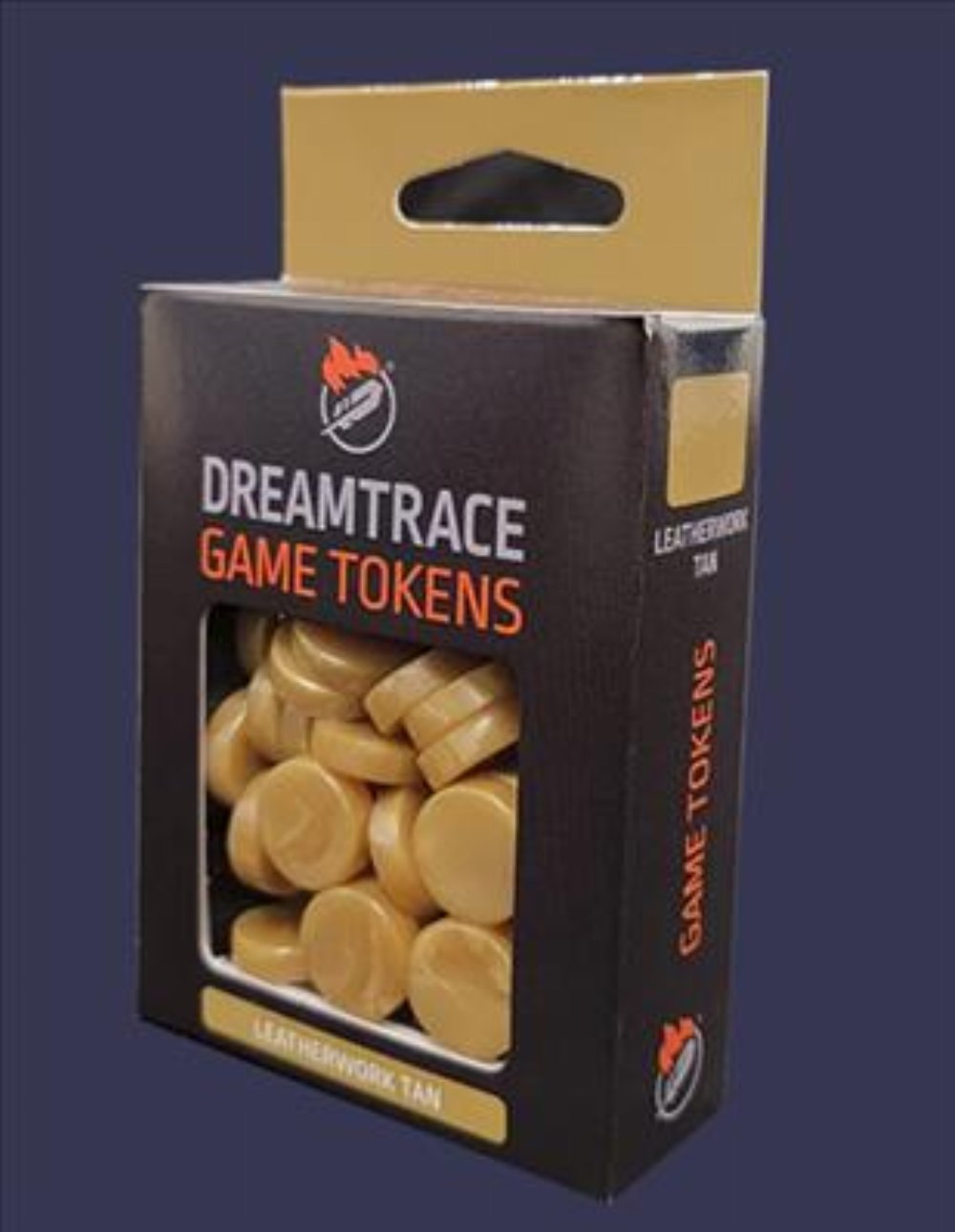 DreamTrace Gaming Tokens – Leatherwork Tan