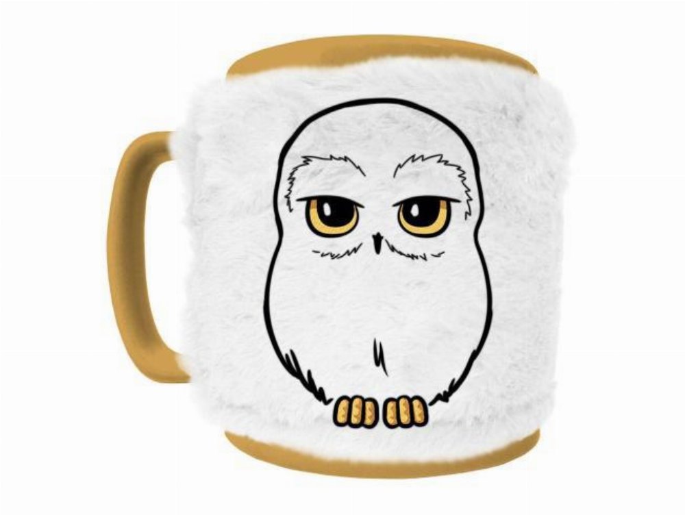 Harry Potter – Hedwig Χνουδωτή Κεραμική Κούπα (440ml)